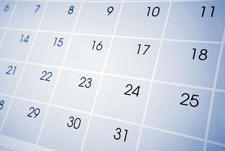 Calendar on a computer screen | Concord, NC